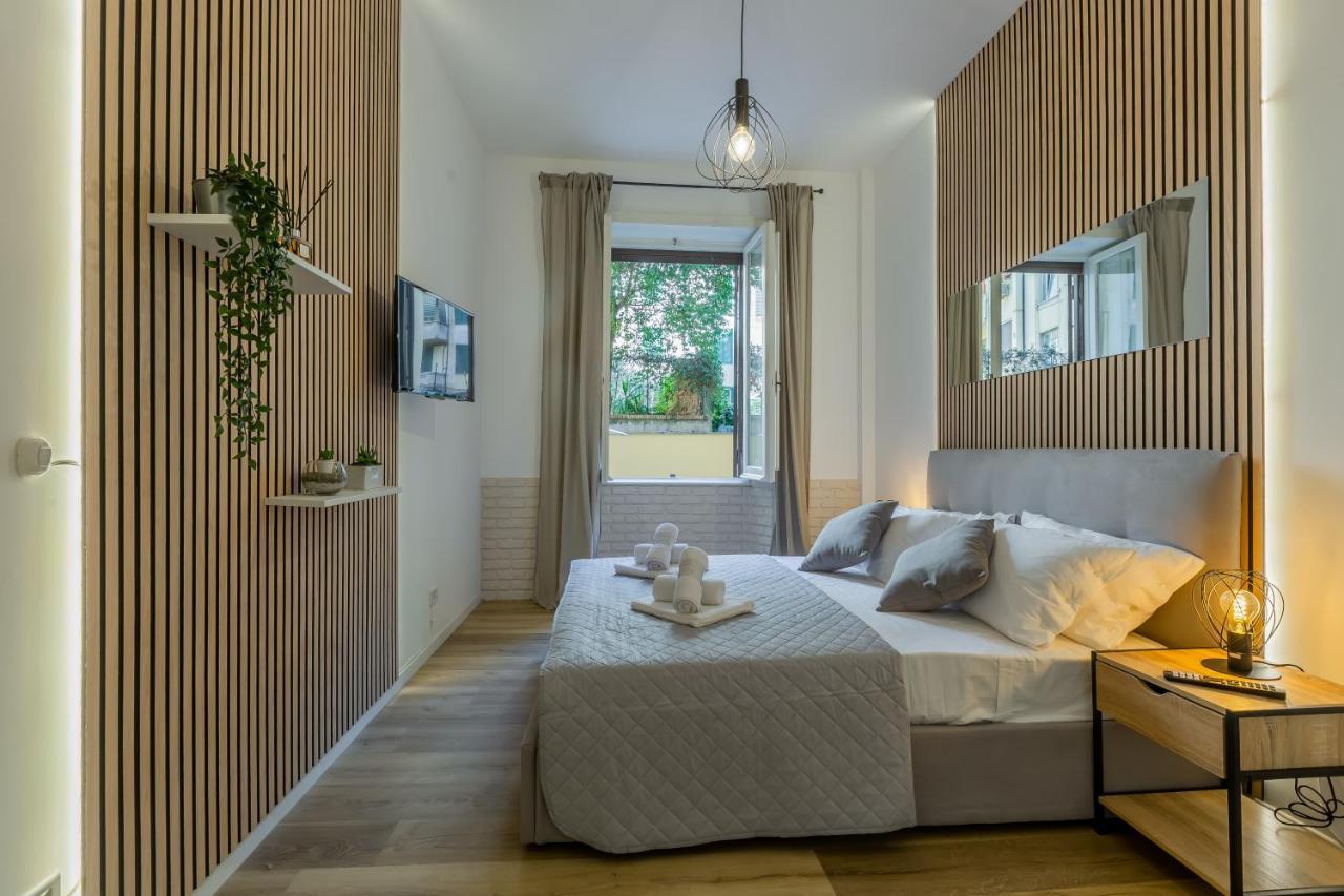 Imperium House - Appartamento Con Giardino Privato, 3 Minuti Da Metro Piazza Bologna, A-C, Rom Exterior foto
